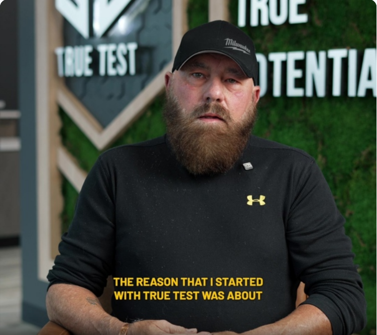 Kevin's Image of a TRT testimony | True Test